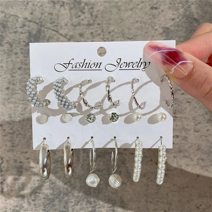 YOBEST Big Gold and Silver Color Heart Earrings for Women, Butterfly Dangle Earring Set, Female Jewelry Gifts, New Fashion, 2025