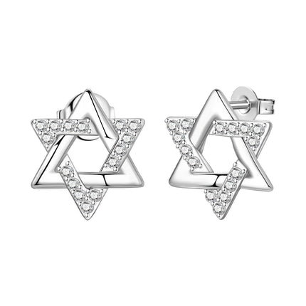 Orstarry S925 Sterling Silver 18k Gold Classic Knot Stud Earrings For Lady S925 Jewelry Party Anniversary Trendy Gifts