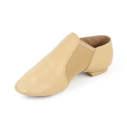 Genuine Leather  Jazz Dance Shoes For Men And Women Salsa Dance  Shoes Neo arch slip on Jazz shoes Ballet Belly