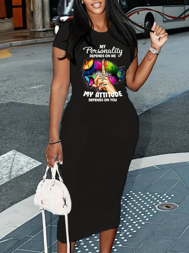 Women's Summer Short Sleeved Sexy Dress - product image 8