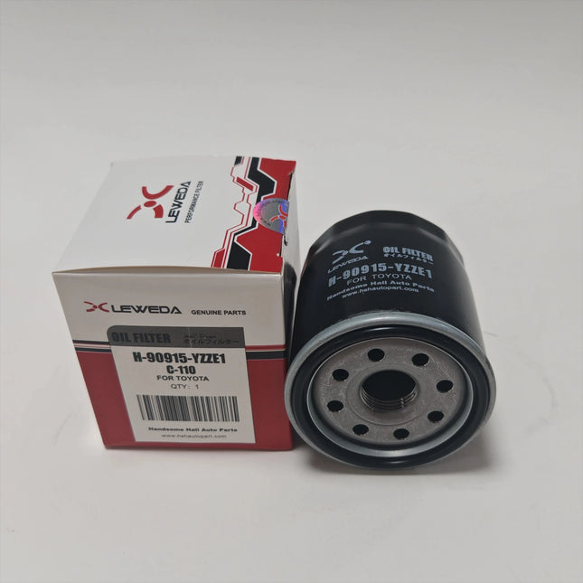 Leweda Superior Filtration Oil Filter 90915-YZZE1 for Toyota Vios Yaris Camry RAV4 Prius Replaces 90915-10001 90915-YZZJ1