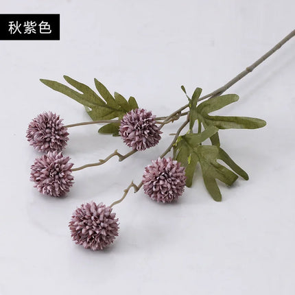 4pcs Artificial Flowers Dandelions Ornament Decorative Dandelion Bouquet Faux Dandelion Flowers Grace Plastic Bride Puff Ball