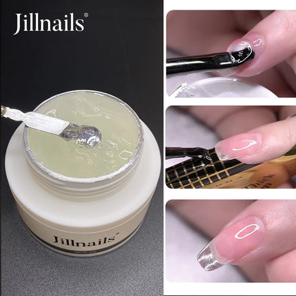 Jillnails Jelly Gel Nails Builder UV Gel 50g for Nail Extension Hard Soft Cream UV Led 50ml