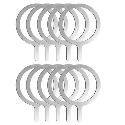 Universal Magnet Sticker Magnetic Adapter Ring Suitable for Magsafe IPhone Wireless Charging Cellphone Round Metal Plate Ring