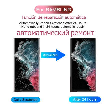 8Pcs TPU Hydrogel Film For Samsung Galaxy S26 S25 S24 S23 S22 Ultra Plus FE Screen Protector A57 A56 A37 A36 A26 A17 A26 A54 5G