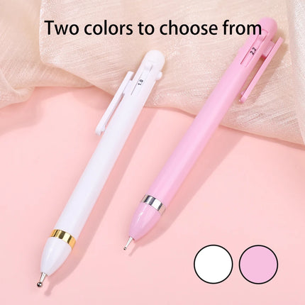4 in 1 Nail Art Dotting Tools Nail Drill Point Nail Tools Dot Painting Tools Nail Point Press Type Point Drill Pen Rotary Tool