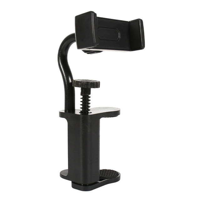 Guitar Phone Holder Hands-Free Adjustable Phone Support Multi-Purpose Guitar Stand Holder for Microphones Stand/Smartphones