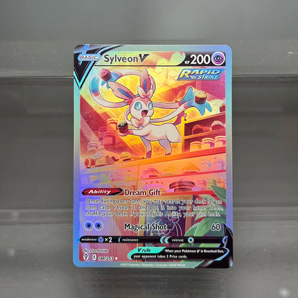 Foil PKM Single Cards Pikachu Charizard EX Bubble Mew Game Rare Collection Cards PTCG Rainbow Proxy Cards