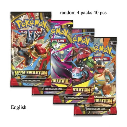popular  Pokemon Trading Card PTCG English Version ME01 MEGA EVOLUTION Booster Box ETB Cards