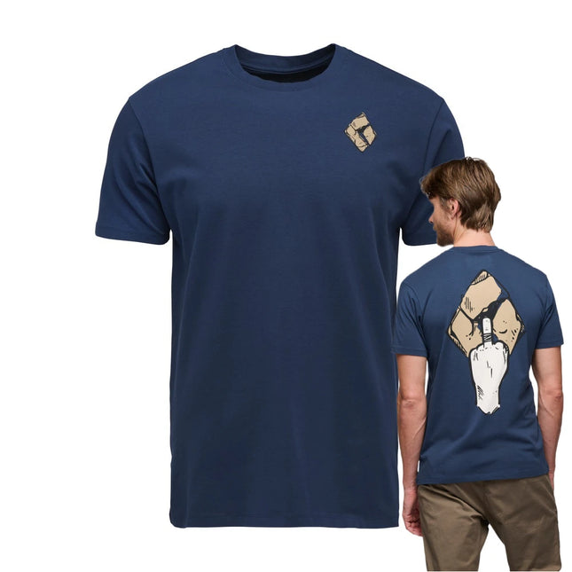 Outdoor Sport BD Diamond Klettersport Baumwoll T-Shirt Sommer Herren Kurzarm Atmungsaktiv Bequem Freizeit Top Hohe Qualität