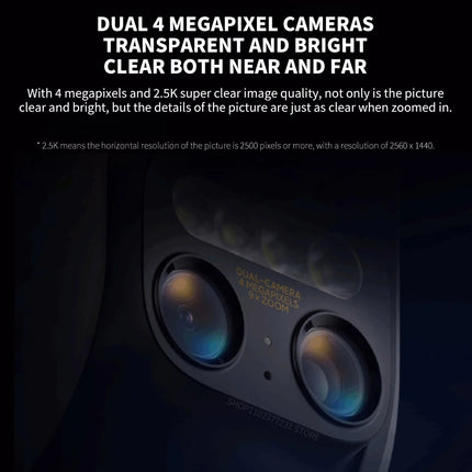 Xiaomi CW700S Outdoor  Camera 2.5K 9X Zoom IP66 AI Human Vehicle Detection Color Night Vision WiFi Cloud Storage H265 -CN