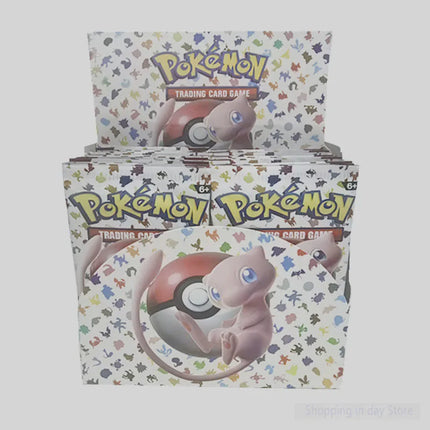 90/180/360Pcs English French Spanish Carta Karten Pokemon Cards Sun Moon Evolutions Booster Box Collectible Tradiner child Card
