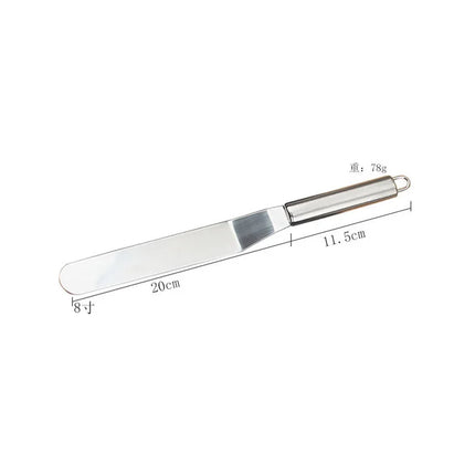 6/8/10/12 Inch Stainless Steel Cream Icing Frosting Spatula for Cake DIY Cake Decorating Tools Utensils Accessories