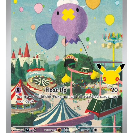 Diy Pokemon Ptcg  Pikachu Charizard ZekromL Umbreon Espeon 30th Print Card Classic Game Anime Collection