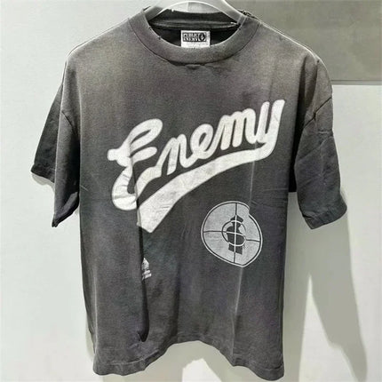 Washed Saint T-Shirt Men Women Best Quality Tee Tops Vintage T Shirt