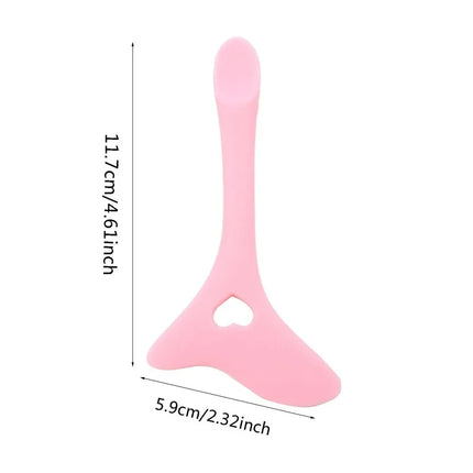 Wholesale  Multi-functional Eyeliner Stencil Wing Tips Silicone Eyeliner Aid Drawing Lipstick Wearing Aid Reusable Makeup Tools