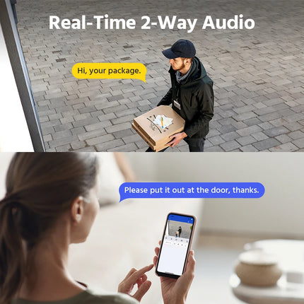 ANNKE CPT800 4K 8MP PT PoE Camera with 2-Way-Audio, 345° Pan 80°Tilt IP Security Cam for Outdoor Surveillance, Auto-Tracking Lite, AI Human Detection, Smart Dual Light (Not PTZ)