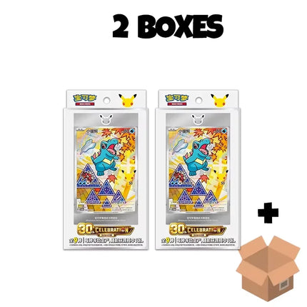 In Stock Pokemon 30th Anniversary Vol.2 Chinese Pokemon 30th Vol.2 Card First Partner Vol.2 PTCG TCG Pokemon Card