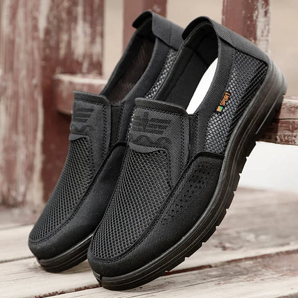 Men's Shoes 2025 Summer Casual Sneakers Breathable Mesh Chunky Sole Affordable Free Shipping