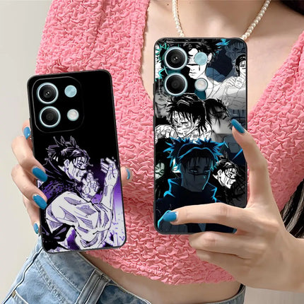 Jujutsu Kaisen Choso Mobile Phone Case for Xiaomi Redmi 15 14 13 12 A5 3 2 1 C Plus 4G 5G Colour Printing Cover Cover Smartphone