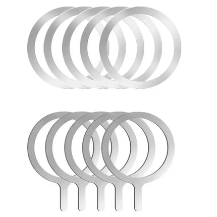 Universal Magnet Sticker Magnetic Adapter Ring Suitable for Magsafe IPhone Wireless Charging Cellphone Round Metal Plate Ring