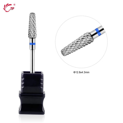 TP Tungsten Steel Nail Drill Bits Rotary Cuticle Clean Electric Nail Drill for Manicure Pedicure Burrs Remover Nail Accessories
