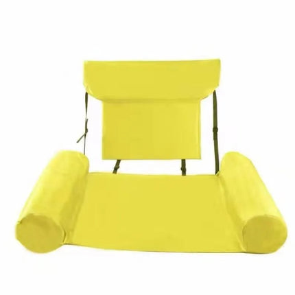 1pc Hot Sale Inflatable Water Hammock Foldable Pool Lounger Float Mesh Air Mattress Recliner for Adult Summer Beach Swimming