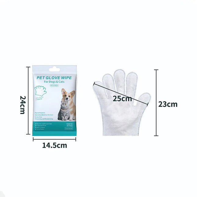 Unscented Extra Thick Pet Cleaning Wipes for Dogs & Cats, Dog Washing Bathing Deodorizing Grooming - product image 2