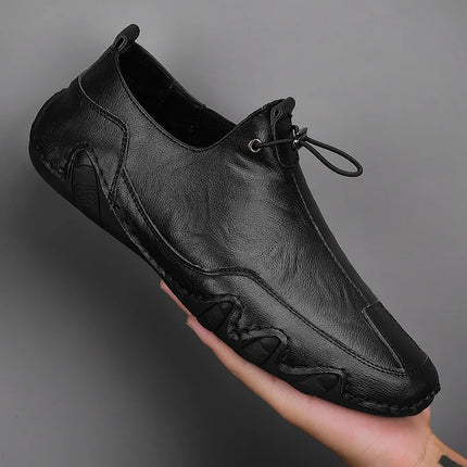 Men Sneakers Shoes Luxury Brand Casual Leather Sports Shoes for Men 2026 Loafer Comfortable Walking Moccasins Designer Shoes