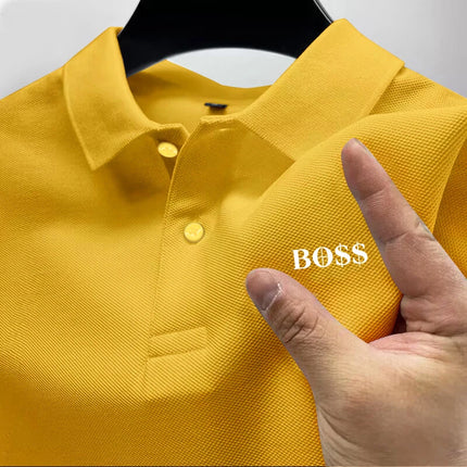 2026 New Men Quick Dry Short Sleeve Polo Shirts Breathable Casual Business Sports Summer Stylish High Quality Tops