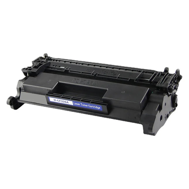 CF226A black toner cartridge, angled view