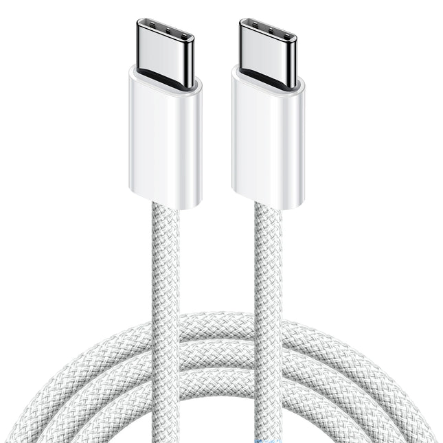 60W Typ C auf Typ C Kabel Datenkabel für iPhone 15 16 17 Samsung Xiaomi Schnellladung USB C auf C Kabel Typ C Ladekabel 1m2m
