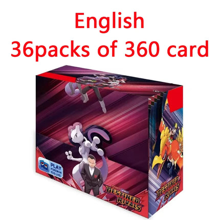 2026 360Pcs/Set Pokemoned Card MEGA EVOLUTION Pre-group SCARLET&VIOLE 151 PHANTASMA FLAMES Prismatic English Booster Battle Card