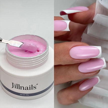 Jillnails Jelly Gel Nails Builder UV Gel 50g for Nail Extension Hard Soft Cream UV Led 50ml