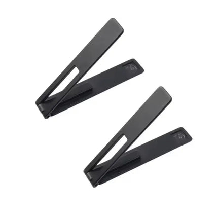 Magnetic Ultra Thin Foldable Mobile Phone Holder Bracket Metal Alloy Desktop Cell Phone Stands Universal Phone Support Kickstand