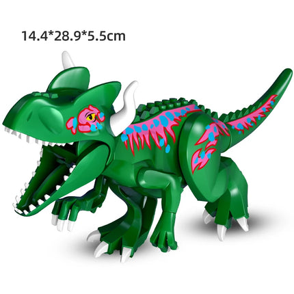 Jurassic Dinosaurs Building Blocks Indominus Rex DIY Big Size Tyrannosaurus Action Figure Models Children Toys Animals Gifts