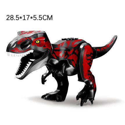 Jurassic Dinosaurs Building Blocks Indominus Rex DIY Big Size Tyrannosaurus Action Figure Models Children Toys Animals Gifts