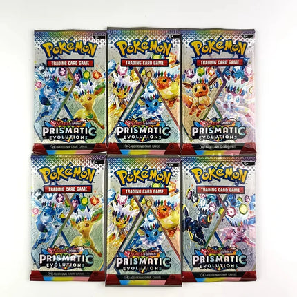 10/40 Pcs Pokemon Card Prismatic 151 Evolutions English Booster Battle Pokemon Card Game Carte Trading Collection Cards