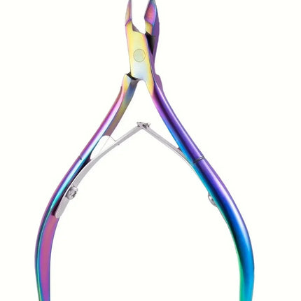 1Piece Cuticle Nipper, Premium Stainless Steel Cuticle Trimmer for Manicure & Pedicure at Home/Spa/Salon
