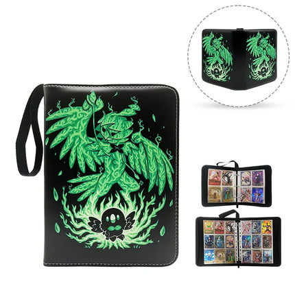 Pokemon 4 -Pocket 9-Pocket Binder Anime Card Pack Booklet - Anime Tcg Card Album & Collector’s Folder Card Holder Festival Gift