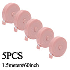 5PCS Round-Pink