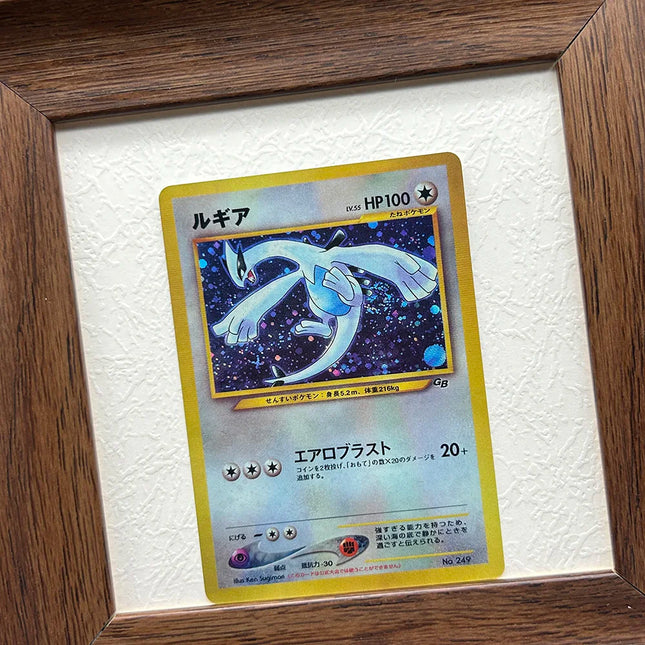 DIY Proxy PTCG Graded Collection Card 2001 P.M. JAPANESE PROMO LUGIA HOLO GAME BOY GEM MT 10 POINTS Karte Anime Spiel Geschenk