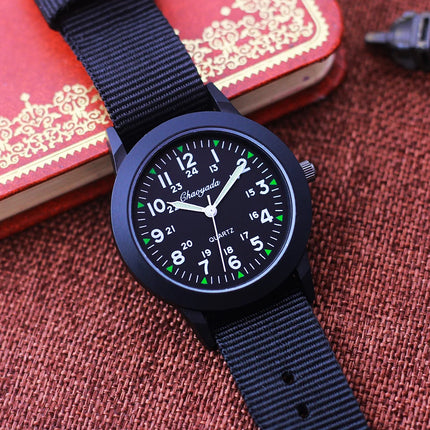 2026 Famous Brand Chaoyada High Quality Fashion Children Boys Girls Students Man Canvas Breathable Sweat-proof 24hours Watches