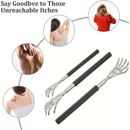 Portable Extendable Back Scratcher Stainless Steel Telescoping Back Scratcher For Both Human And Pets Extendable - product im