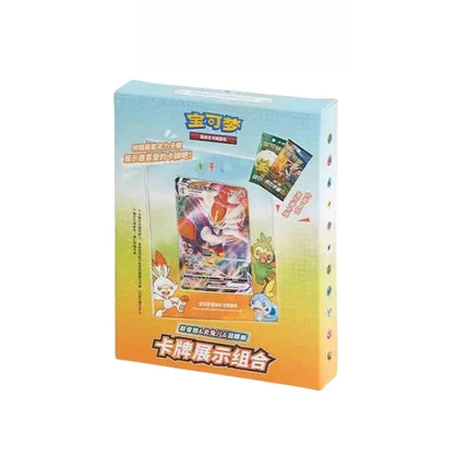 Hot Sale 100% Genuine Pokemon Trading Cards Game Ptcg Chinese Card Book Gift Box Cards Exhibit Combination Full Range Toy Gift