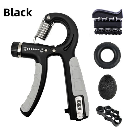 Grip Strength Trainer Forearm Strengthener Hand Squeezer Adjustable Resistance Hand Grip Strengthener for Muscle Building