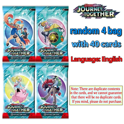 360Pcs Pokemon Destined Rivals Prismatic Black Bolt SCARLET VIOLE 151 Ultra Prism English Booster Battle Transaction Gifts