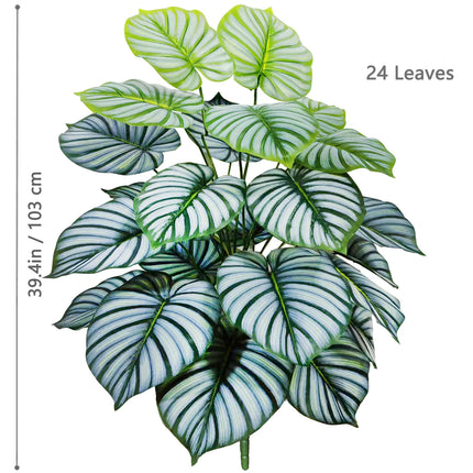 Artificial Monstera and Pothos Leaf Plant - image 15