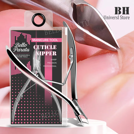 Cuticle Nippers Professional Cuticle Trimmer Extremely Sharp Cuticle Cutter Stainless Steel Manicure Nail Cuticle Remover Tools