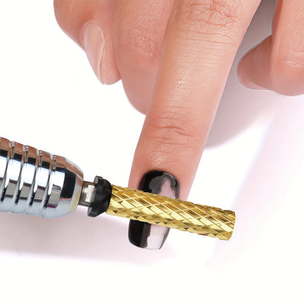 1 Pc 24mm Tungsten Steel Nail Drill Bit Extra Long Cuticle Cutter Fast Removal Polishing Tool for Nail Art And Skin Care